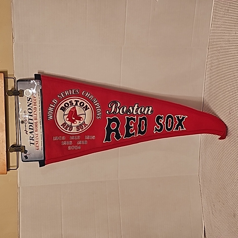 Winning Streak Red Sox Wool Banner